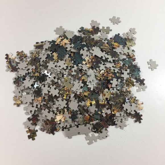 The Puzzle Collection No 97385 Autumn Evening 750 Pieces Farm Harvest Family Fun - Picture 3 of 7